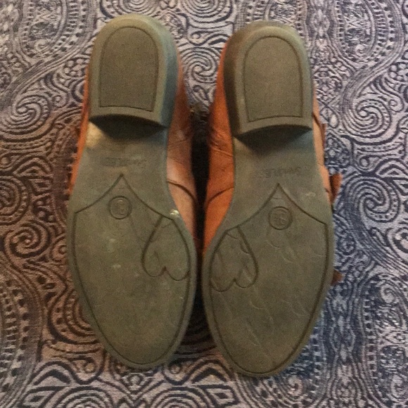 Tan bulk ankle boots - Picture 4 of 8